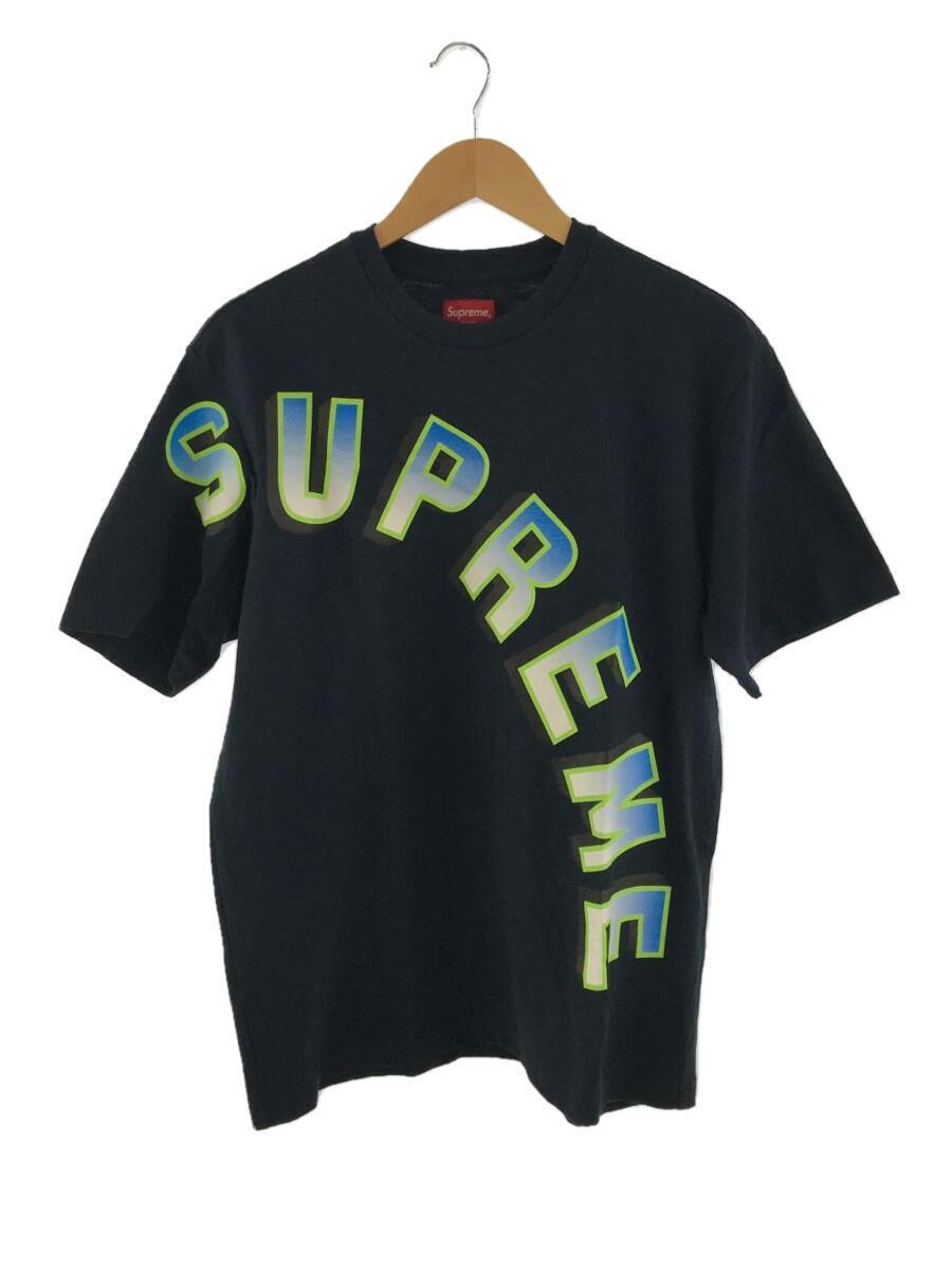 Supreme◆18SS/Gradient Arc Top/M/コットン/NVY/プリント