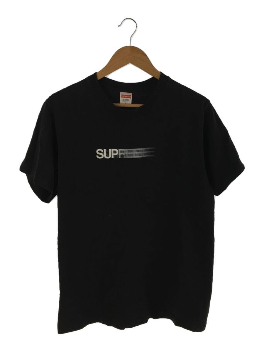 Supreme◆20SS/Motion Logo Tee/Tシャツ/M/コットン/BLK/プリント