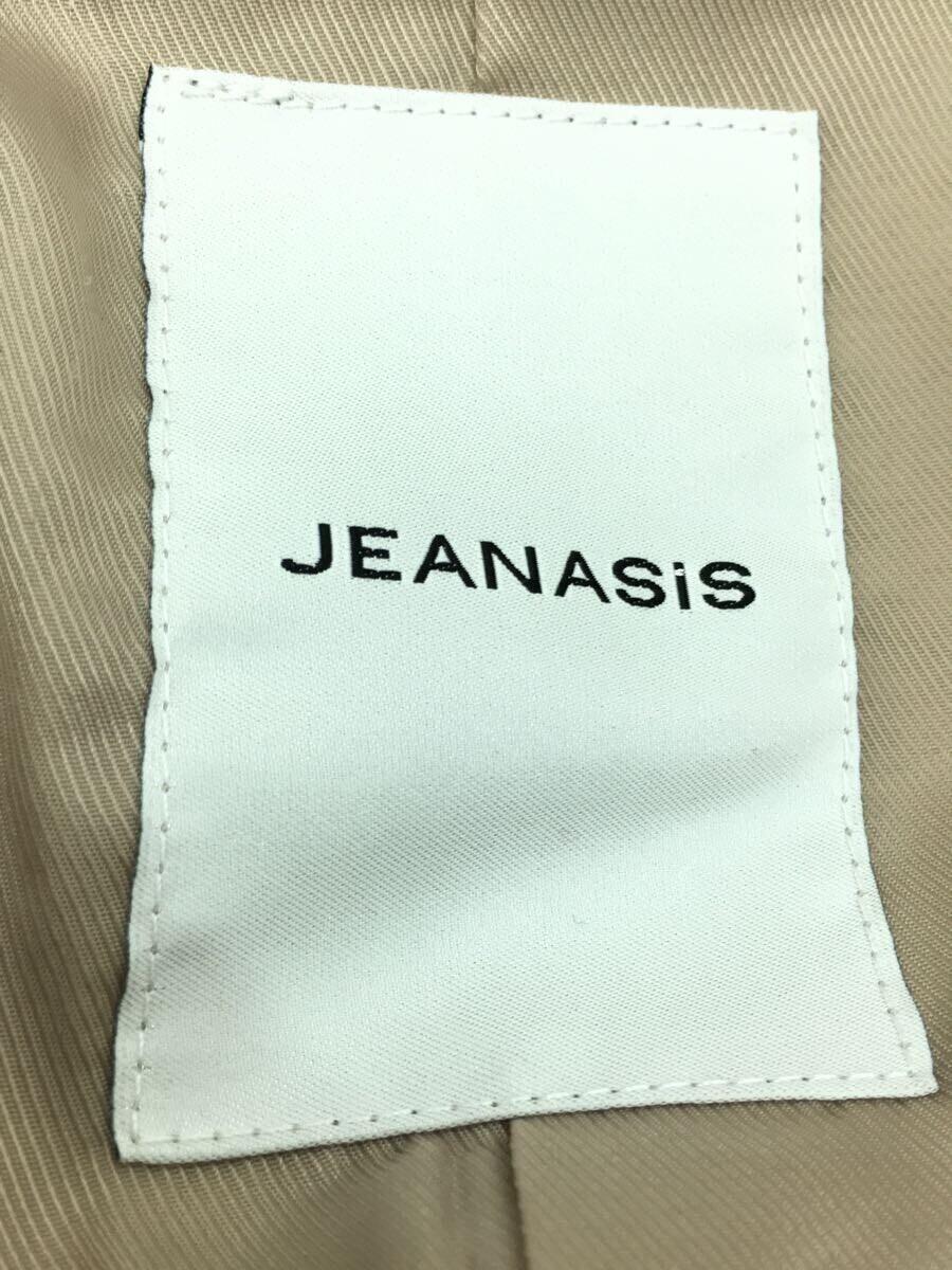 JEANASIS◆ジャケット/FREE/コットン/無地_画像3