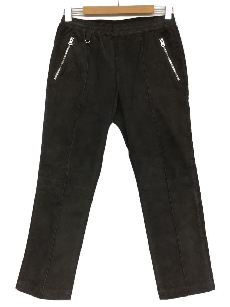 CRIMIE◆ボトム/L/山羊革/ブラウン/CR1-02B5-PL03/22fw