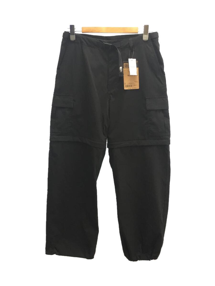 THE NORTH FACE◆Zip-Off Cargo Pant/L/ポリエステル/BLK/NBW32331