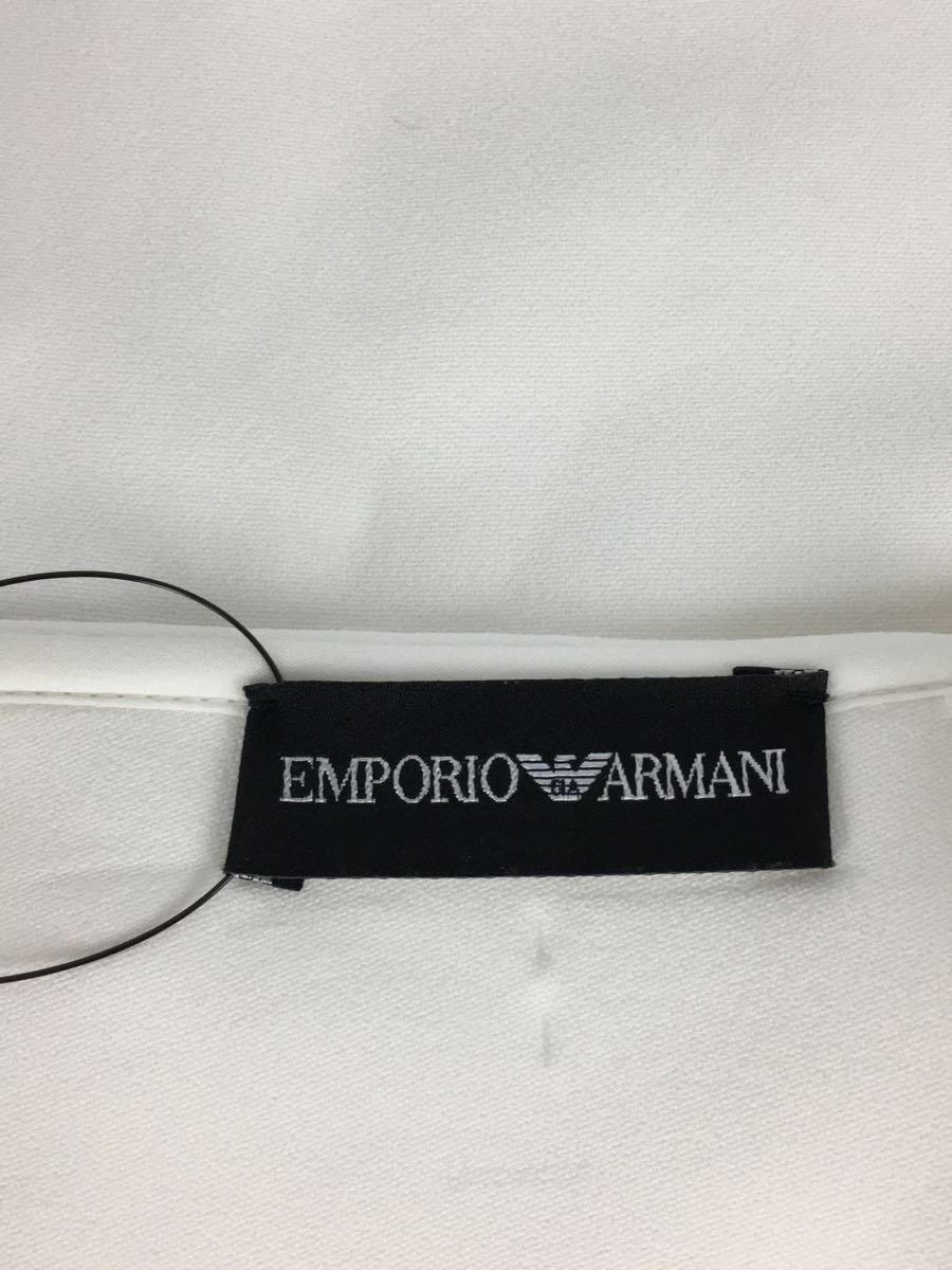 EMPORIO ARMANI◆半袖カットソー/1/ホワイト/セーラー_画像3