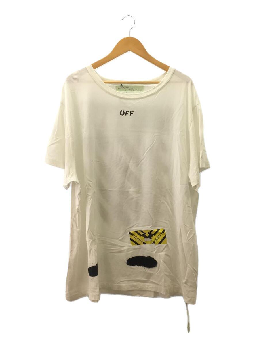 OFF-WHITE◆Tシャツ/XXL/コットン/WHT