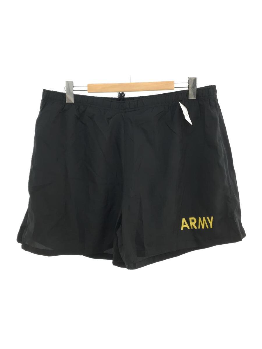 US.ARMY◆ショートパンツ/XL/ポリエステル/BLK_画像1