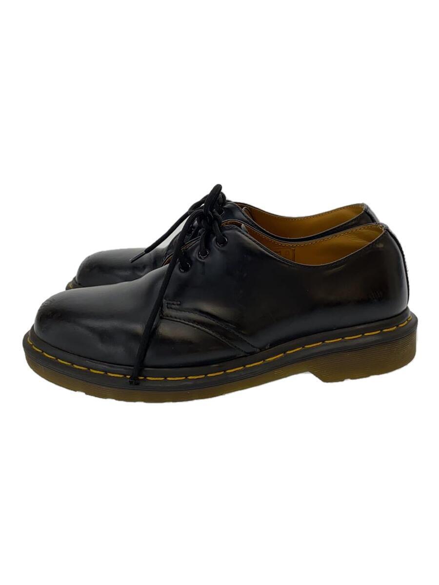 Dr.Martens◆ドレスシューズ/UK7/25.5cm/ブラック/レザー/11838/※カカトつま先擦れソール減有