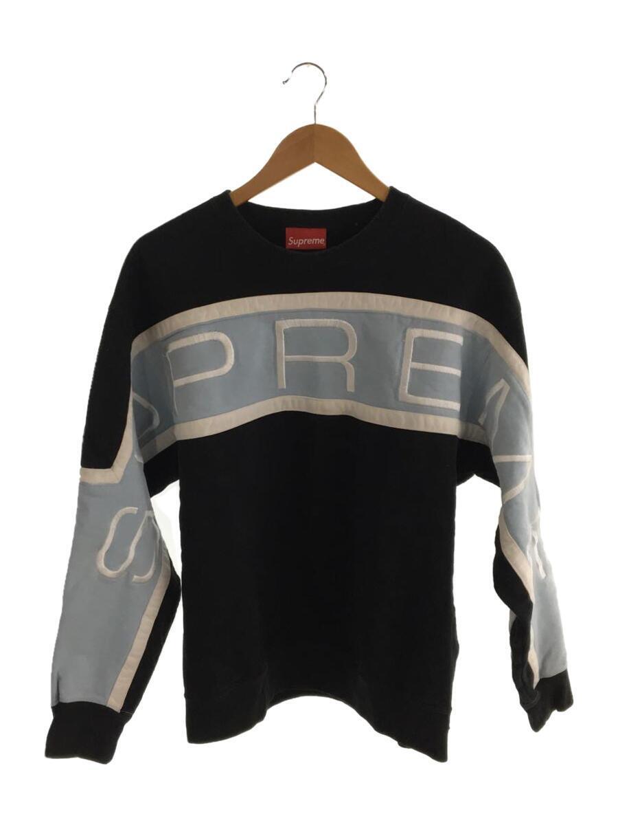 Supreme◇21SS/Paneled Crewneck/ロゴ/トレーナー/スウェット/M