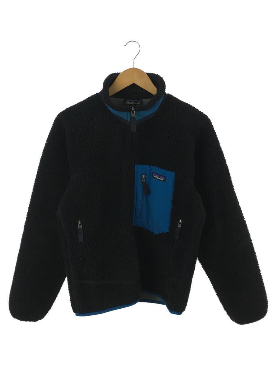 patagonia◆フリースジャケット/XS/ポリエステル/BLK/23056FA16/CLASSIC RETRO-X JACKET_画像1