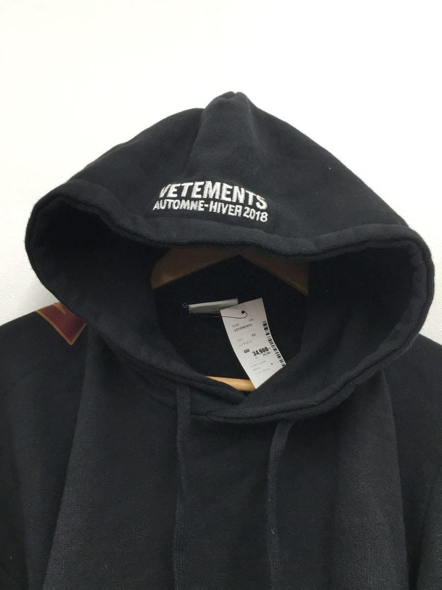売り切り御免!】 VETEMENTS◇2018AW/MISPLACED HOODIE/レディース
