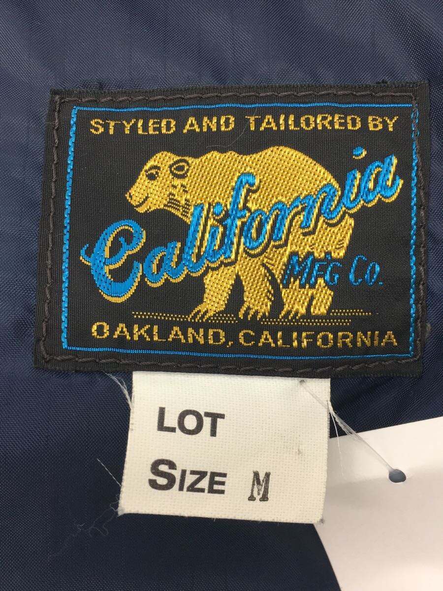 CALIFORNIA MFG.CO.◆ダウンベスト/M/-/BRD/無地/リバーシブル/スナップボタン/メンズ/_画像5