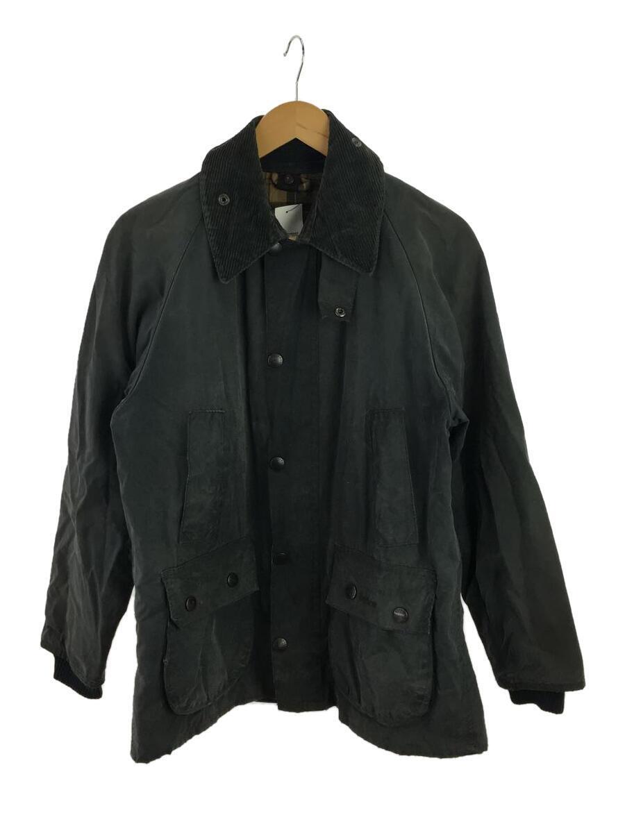 Barbour◆BEDALE JACKET/36/コットン/グレー/無地/A101_画像1