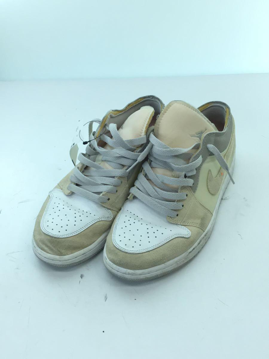 NIKE◆AIR JORDAN 1 LOW CRAFT_エアジョーダン 1 ロー クラフト/27cm/BEG/スウェード_画像2