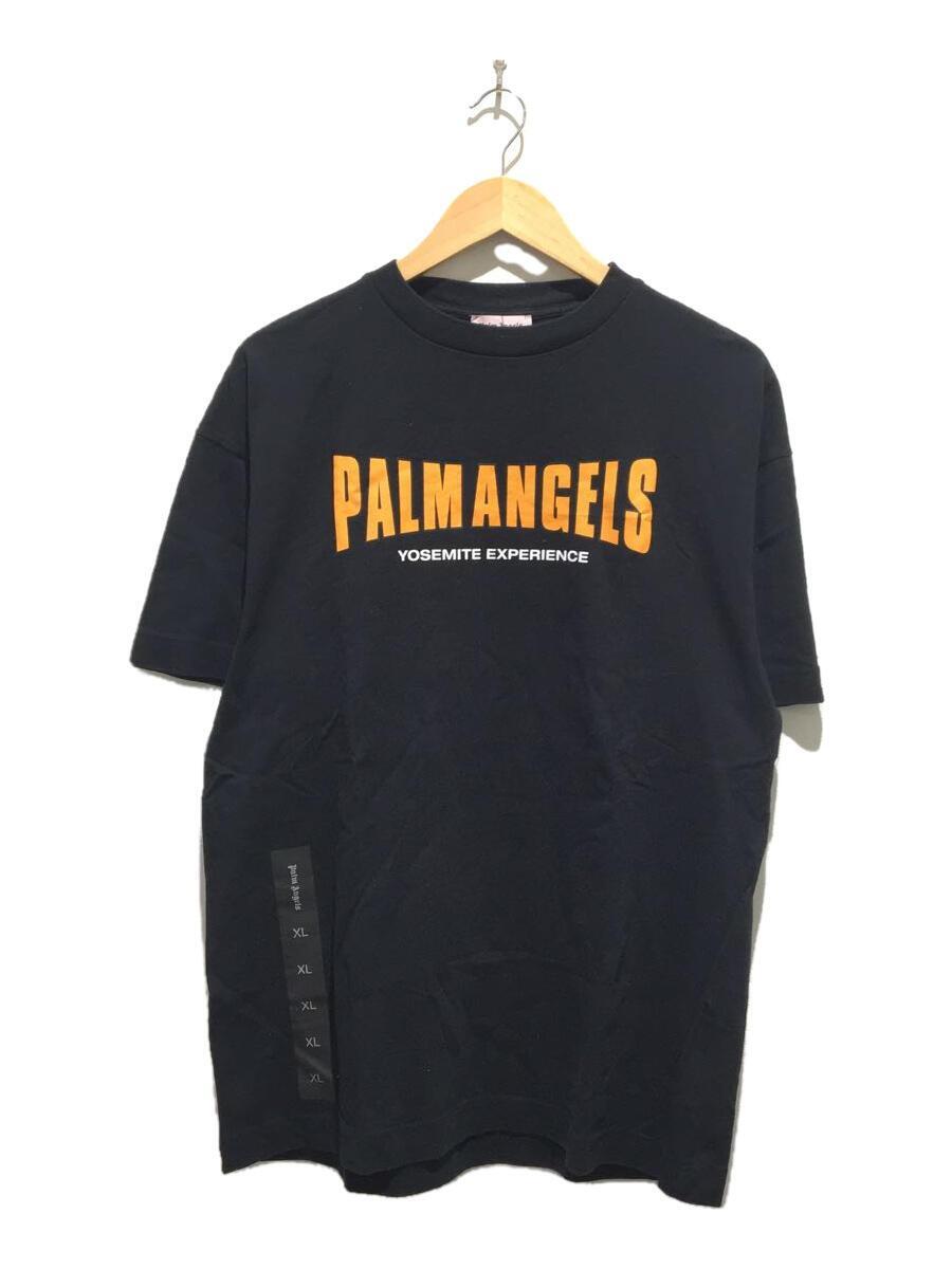 Palm Angels◆LOGO TEE YOSEMITE EXPERIENCE Tシャツ/L/BLK/PMAA001S19413062
