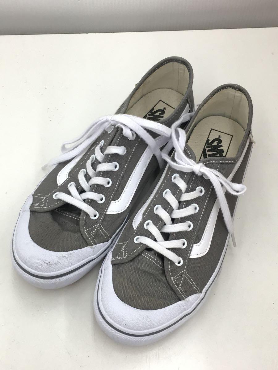 VANS◆ローカットスニーカー/27cm/GRY/キャンバス/721454 VANS◆ローカットスニーカー/27cm/GRY/キャンバス/721454