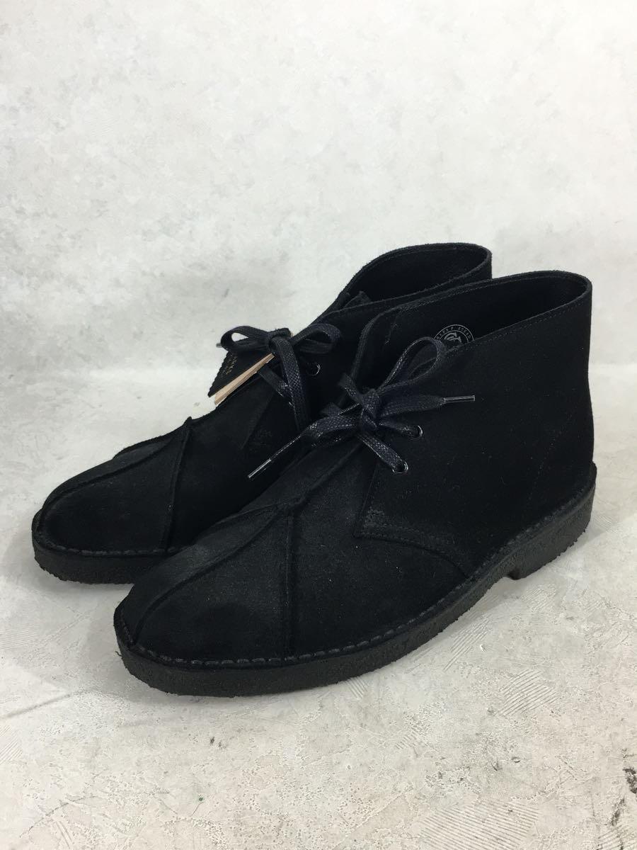 Hender Scheme◆×Clarks/Desert Seam/シューズ/26.5cm/BLK/スウェードの画像2