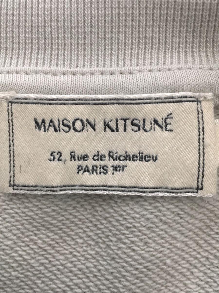 MAISON KITSUNE’◆スウェット/Parisienne Sweatshirt/S/コットン/BEG/KWM-805-A_画像3
