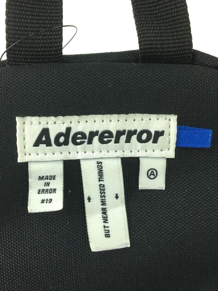 ADER ERROR◆ショルダーバッグ/-/BLK_画像5