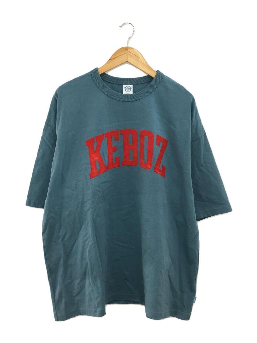 Keboz◆Tシャツ/L/コットン/BLU