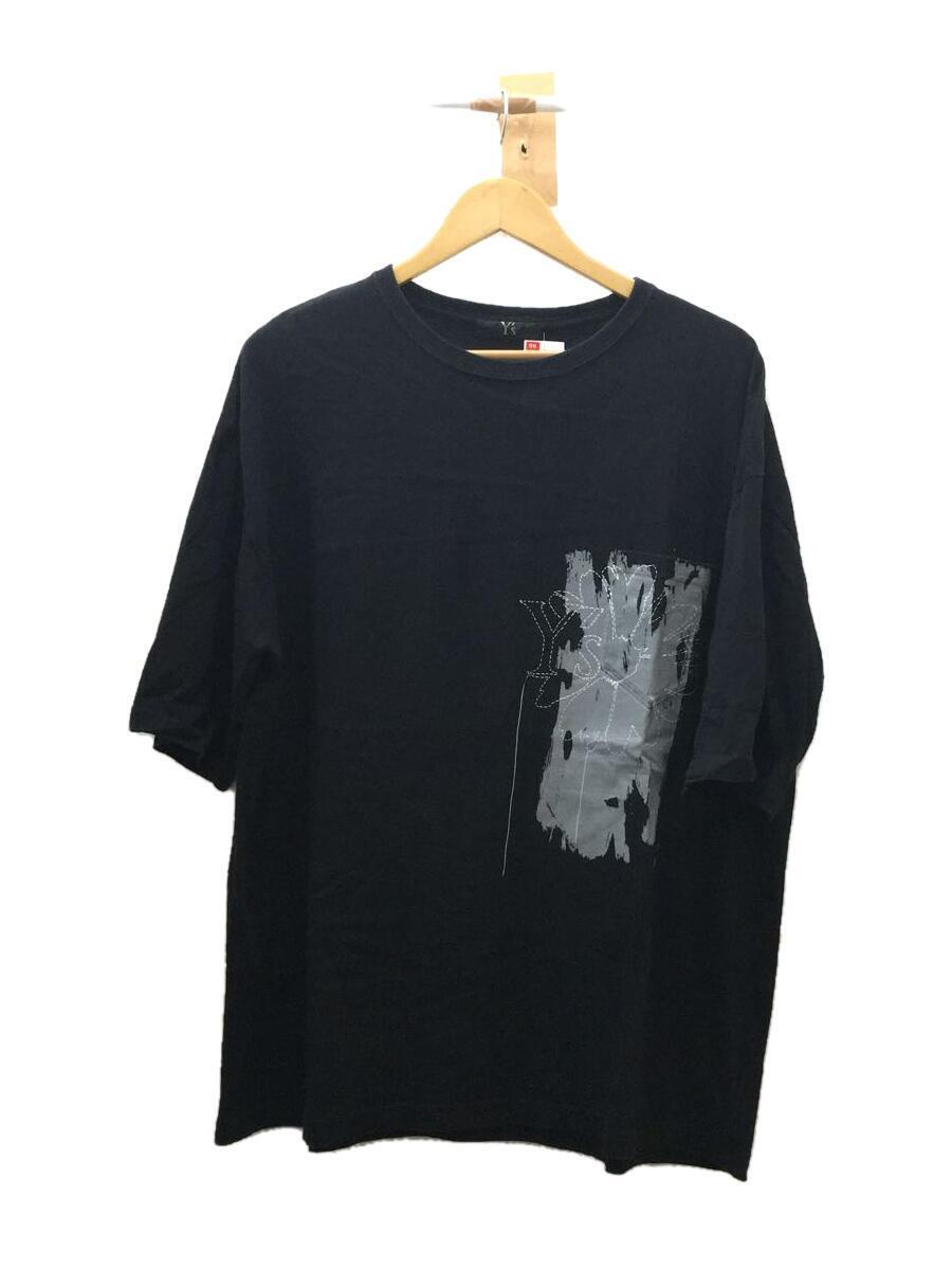 Y’s◆Flower T-shirt/Online EXCLUSIVE/4/コットン/YL-T53-975