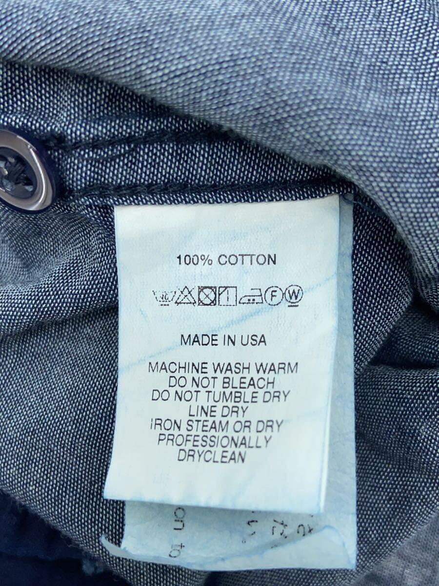 Engineered Garments◆Camp Shirt - Indigo Cotton Gauze/S/コットン/NVY_画像4