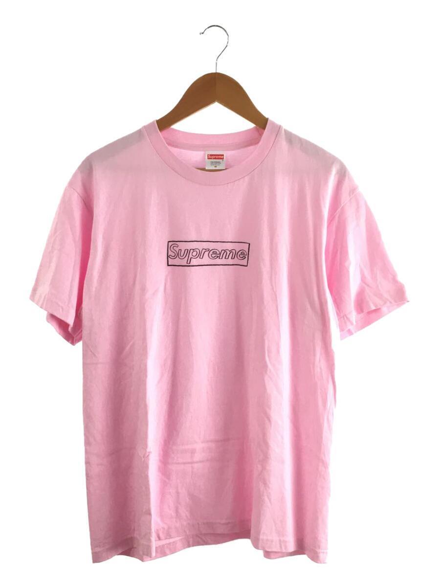 Supreme◆Tシャツ/M/コットン/PNK/プリント