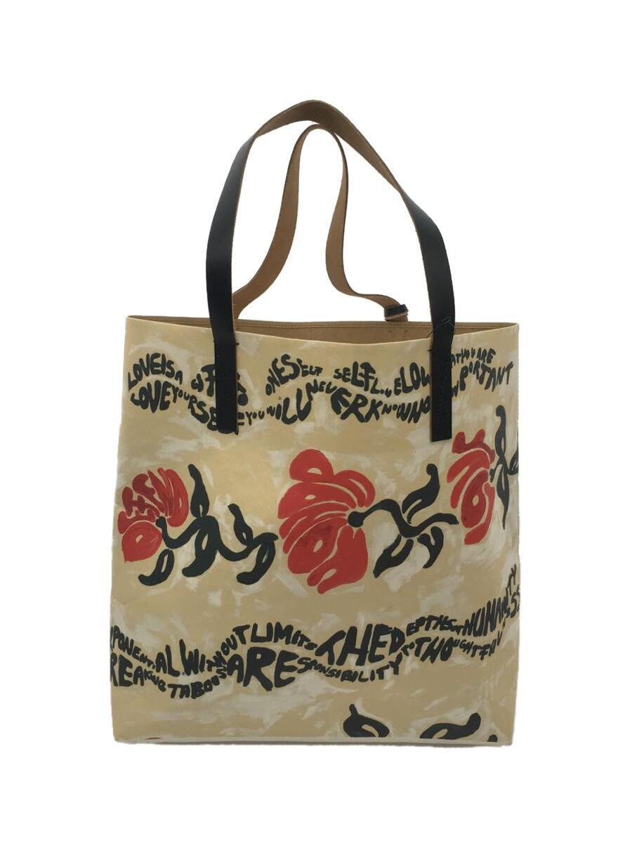 MARNI◇トートバッグ/-/BRW/総柄-