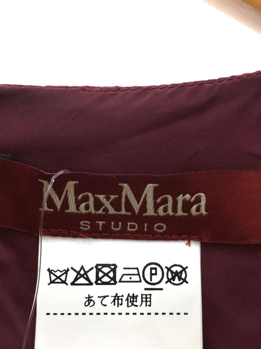 宅送] MAX MARA◇ノースリーブワンピース/44/ポリエステル/16-22-11301