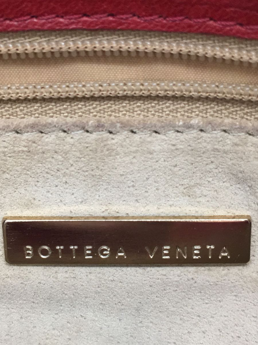 BOTTEGA VENETA◆ショルダーバッグ/レザー/RED/無地/10800108510BLD_画像3