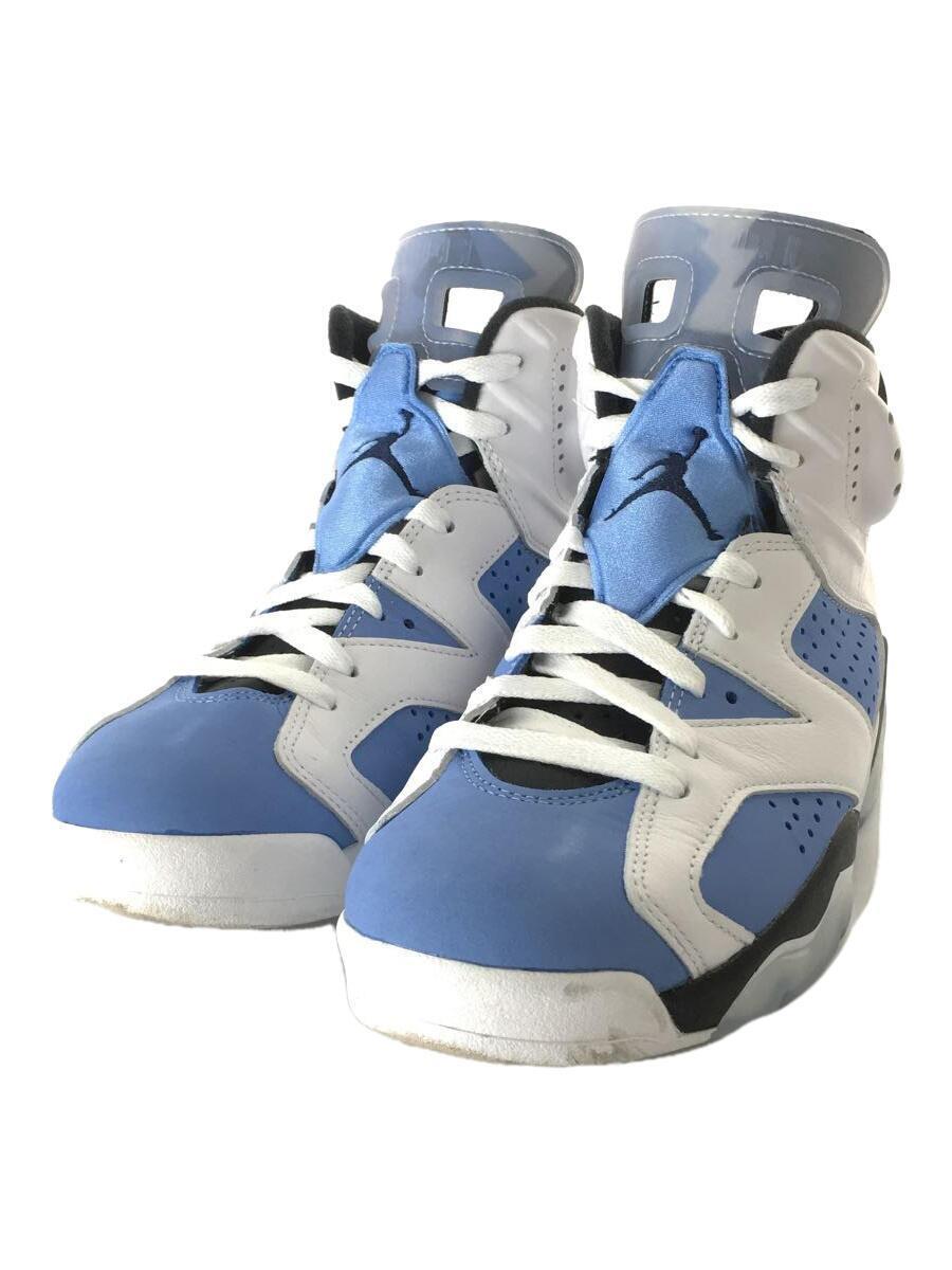 かわいい～！」 NIKE◇AIR JORDAN6/University Blue/25cm/BLU/CT8529