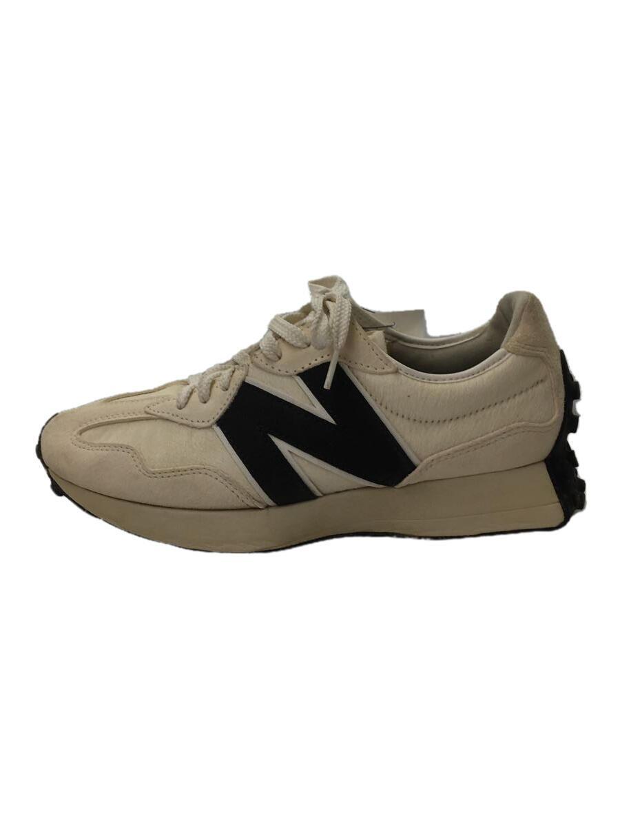 NEW BALANCE◆ローカットスニーカー/27.5cm/BEG/スウェード/MS327SWB/ハラコ