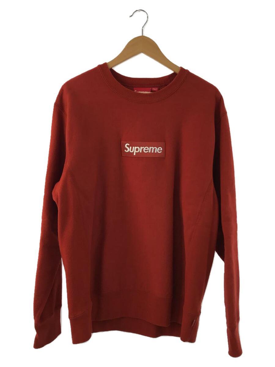 激安通販の Supreme◇18AW Box rustスウェット/L/コットン/RED/無地