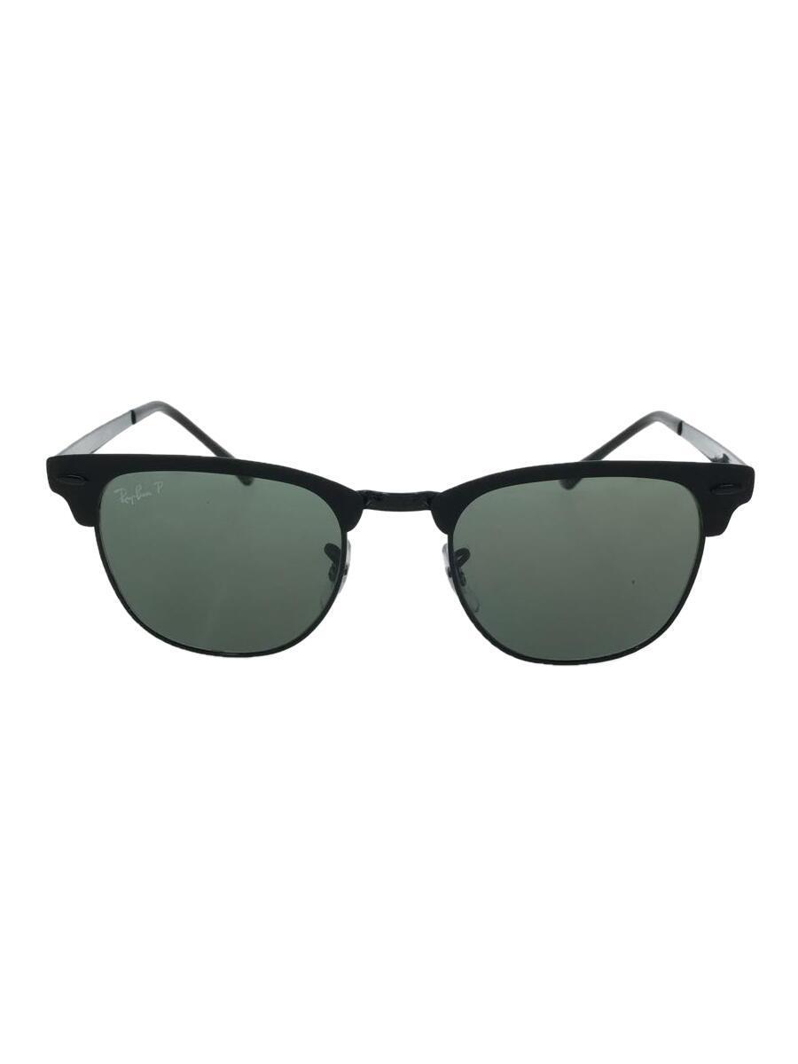 Ray-Ban◆CLUBMASTER METAL/-/メタル/BLK/BLU/メンズ/RB3716