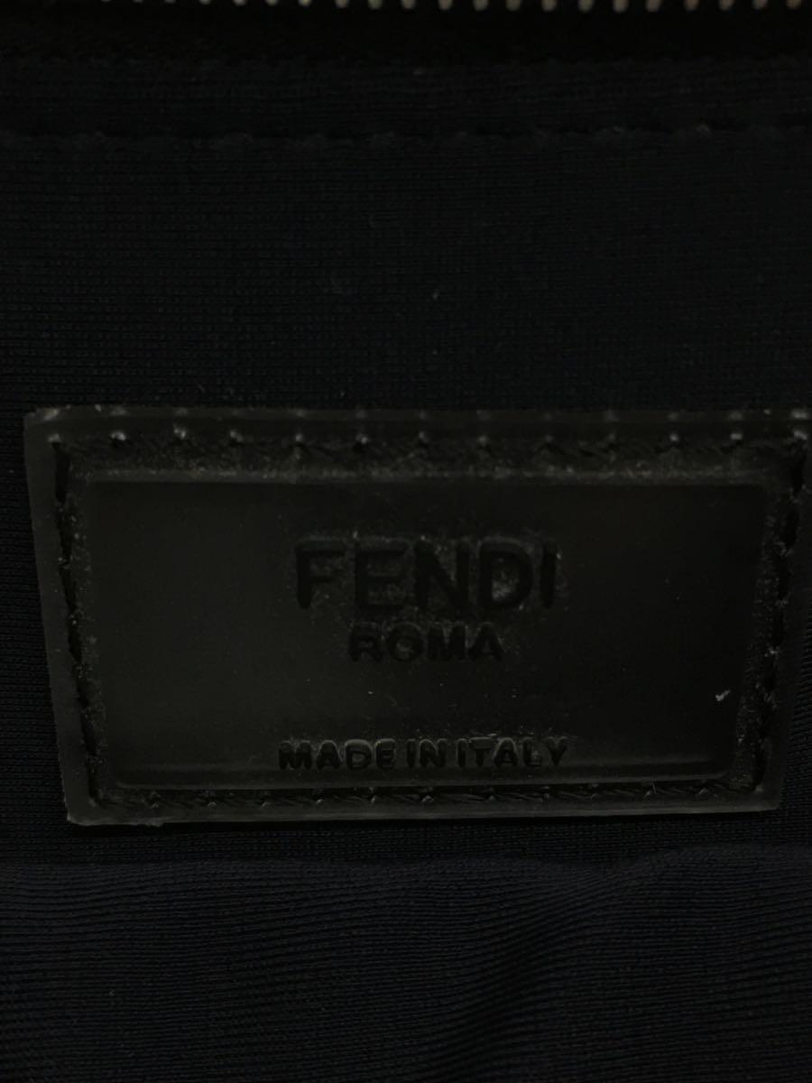 FENDI◆ショルダーバッグ/ナイロン/BLK/総柄_画像5