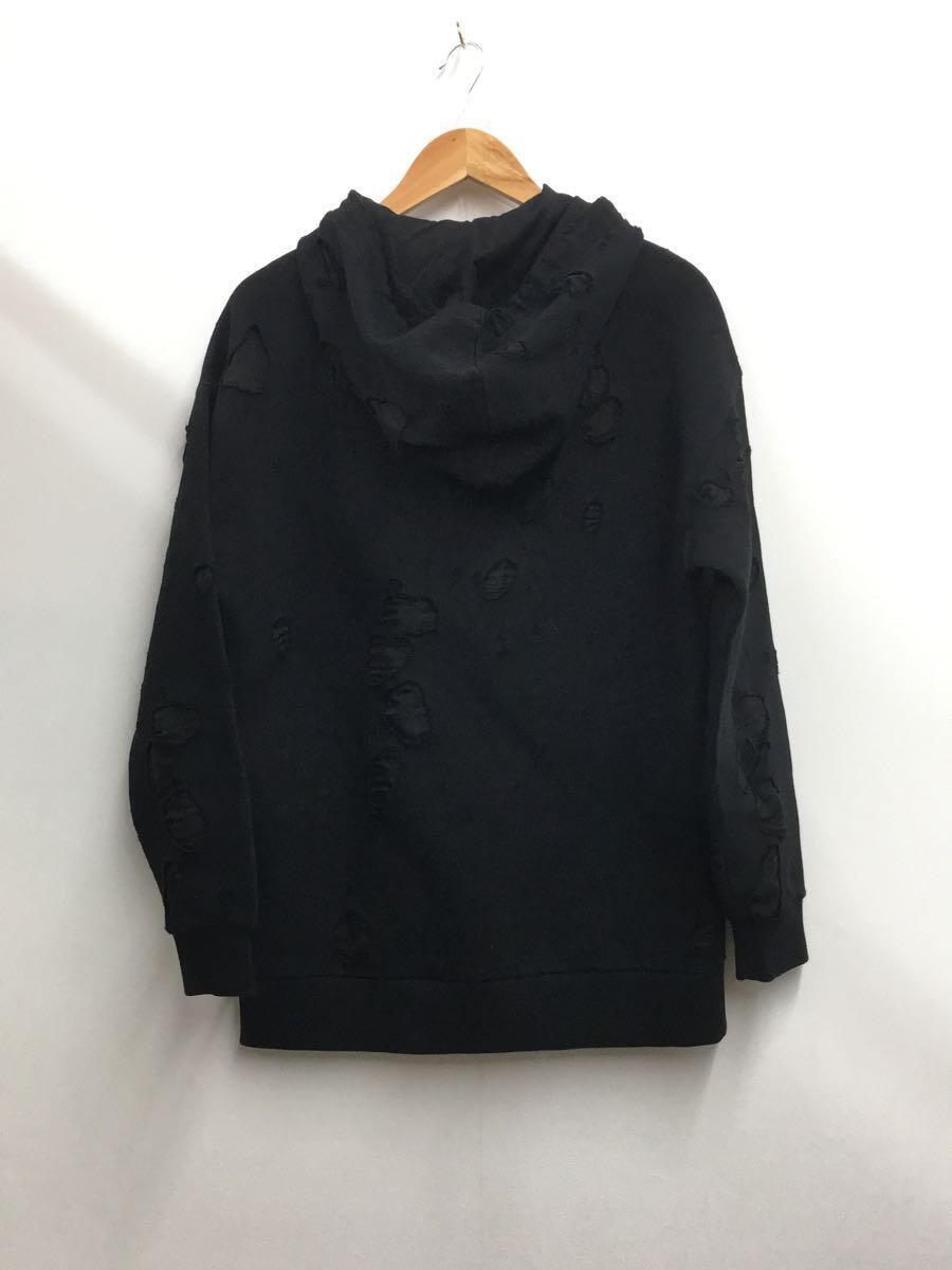 NEW限定品】 GIVENCHY◇デストロイパーカー/XS/コットン/BLK