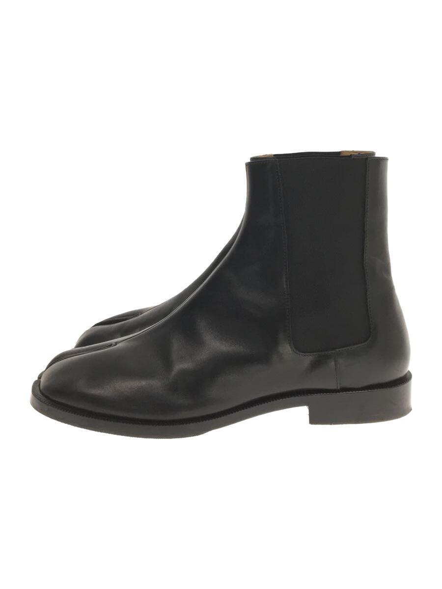 Maison Martin Margiela◆サイドゴア足袋ブーツ/42/BLK/レザー/S57WU0150