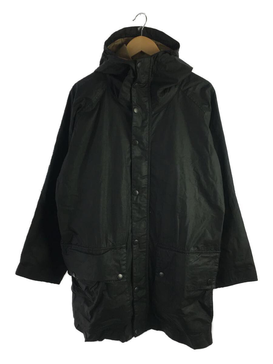 日本に Barbour◇Hiking Coat/コート/36/コットン/BLK/無地/2002354 XS