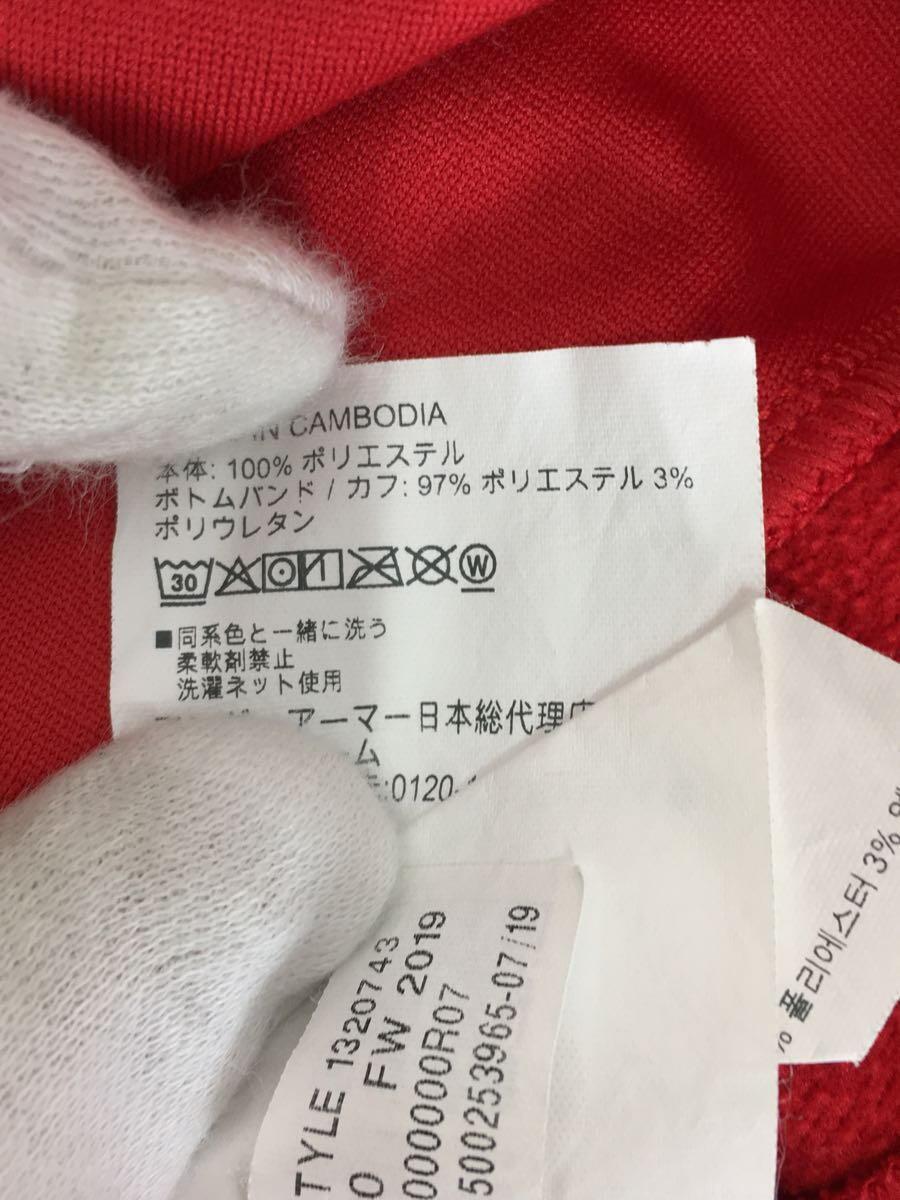 UNDER ARMOUR◆パーカー/XL/ポリエステル/RED_画像4