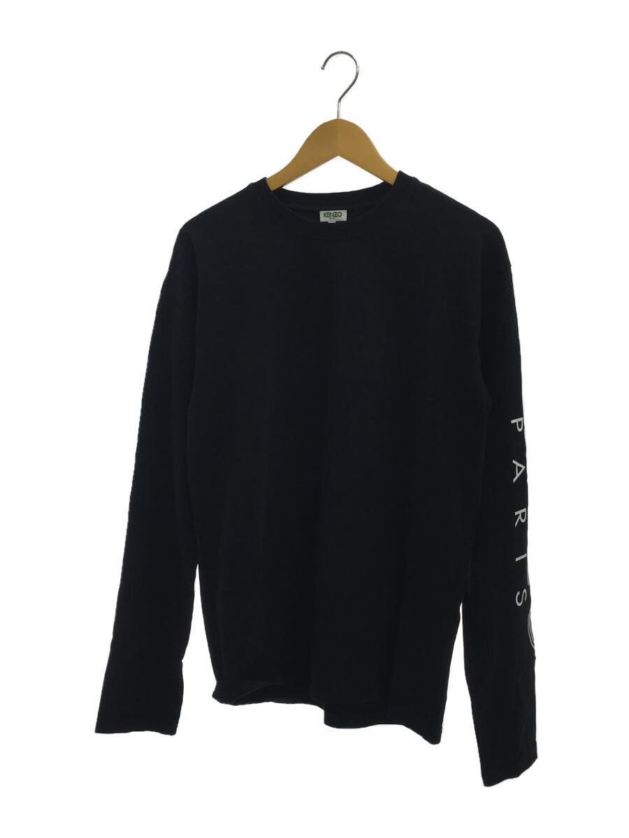 ブランドのギフト KENZO◇長袖Tシャツ/M/コットン/BLK/F665TS1524BD M
