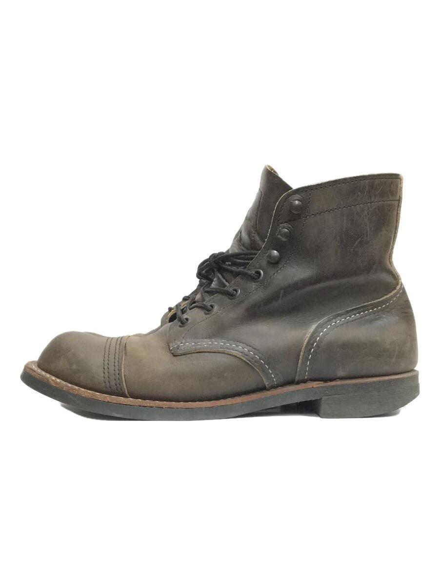 予約販売】本 RED WING◇ブーツ/25cm/BRW/レザー/8086 25.0cm