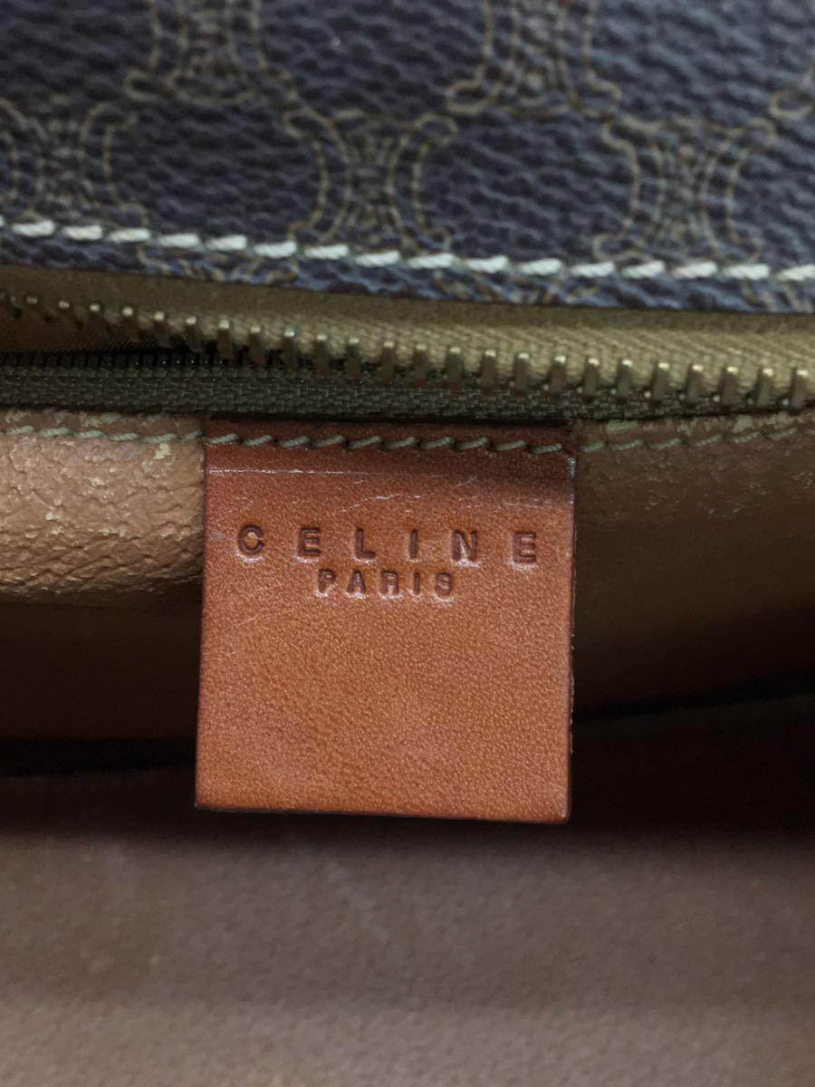 CELINE◆ハンドバッグ/-/BRW/総柄/MC98/1_画像5