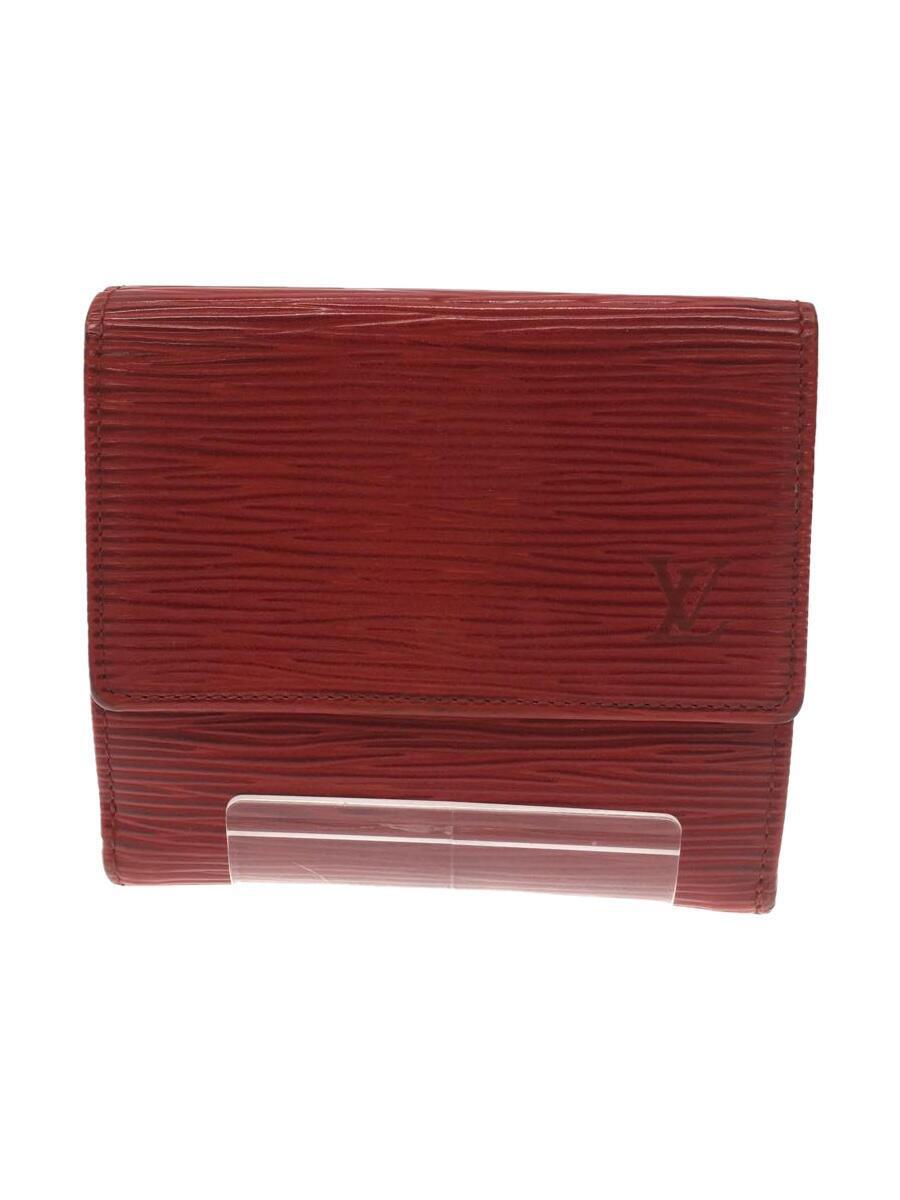 最安値級価格 LOUIS VUITTON◇ポルト・モネ・ビエカルトクレディ_エピ_