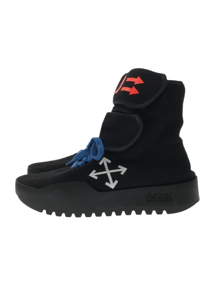通販 OFF-WHITE◇Moto Wrap Sneaker/ハイカットスニーカー/41/ブラック