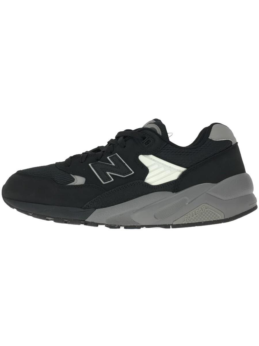 NEW BALANCE◆ローカットスニーカー/29cm/ブラック/グレー/MT580MDB