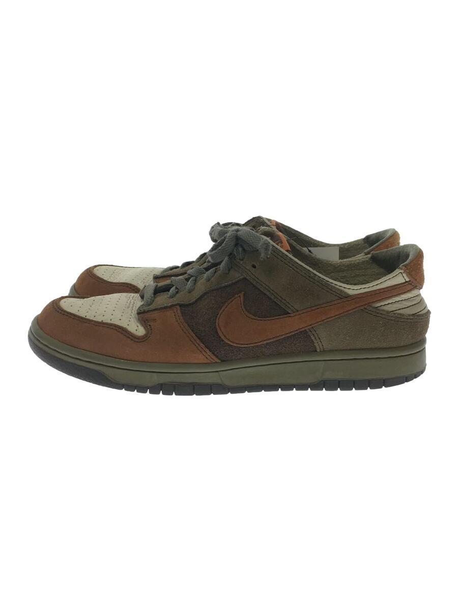 NIKE◆DUNK LOW NL/ダンクロー/ブラウン/311297-121/26cm/BRW_画像1