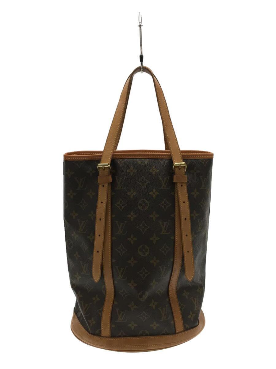 LOUIS VUITTON◆バケツ_モノグラム_M42236/ブラウン/茶/PVC_画像1