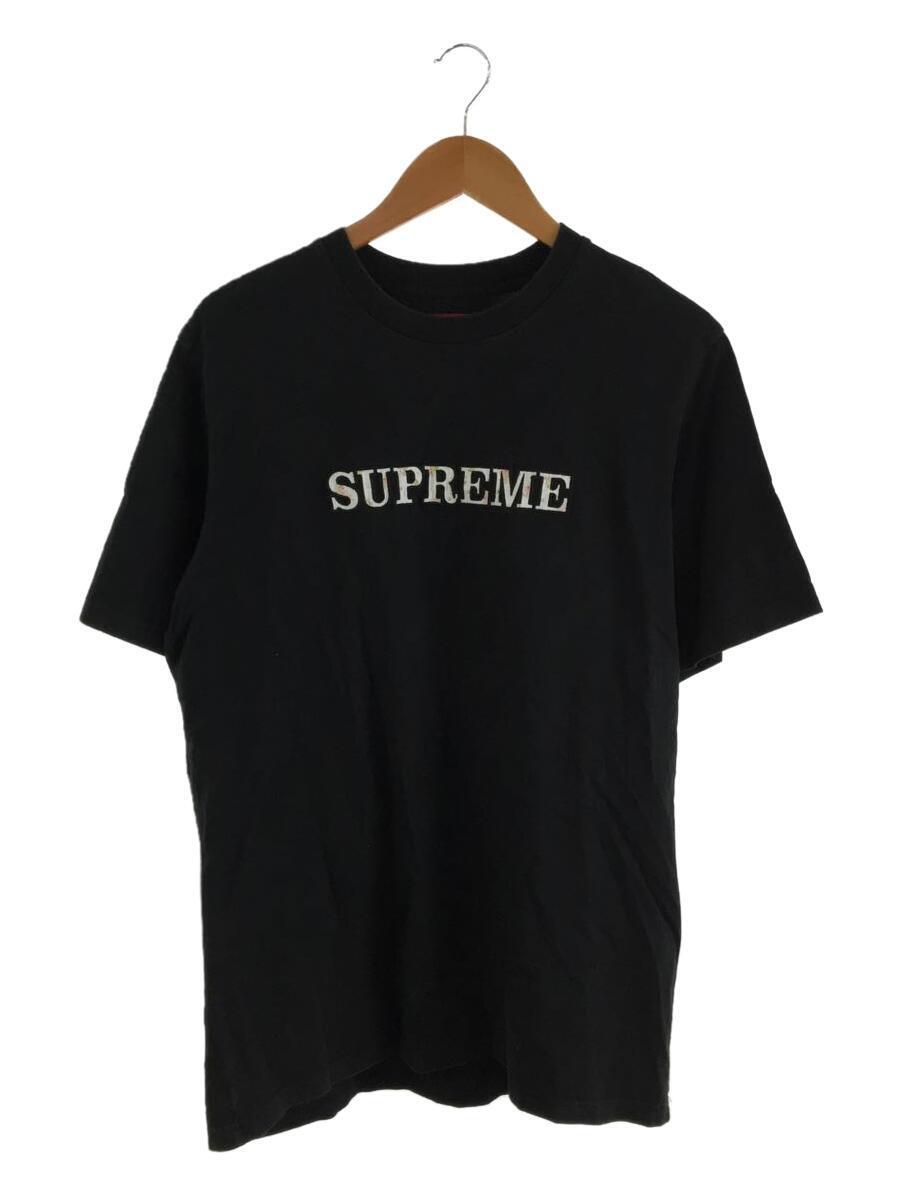 Supreme◆フラワーロゴ/Tシャツ/L/コットン/BLK/無地/RN101837