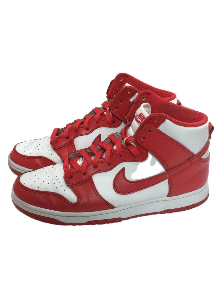 NIKE◆ハイカットスニーカー/28cm/RED/DD1399106