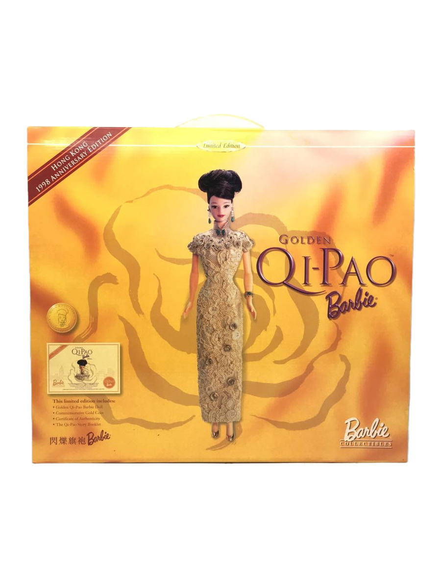 Mattel International◇Barbie/閃爍旗袍/GOLDEN QI-PAO/中国返還1周年