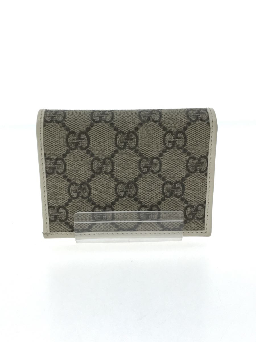 全品送料無料】 GUCCI◇2つ折り財布/PVC/WHT/ホースビット/スプリーム