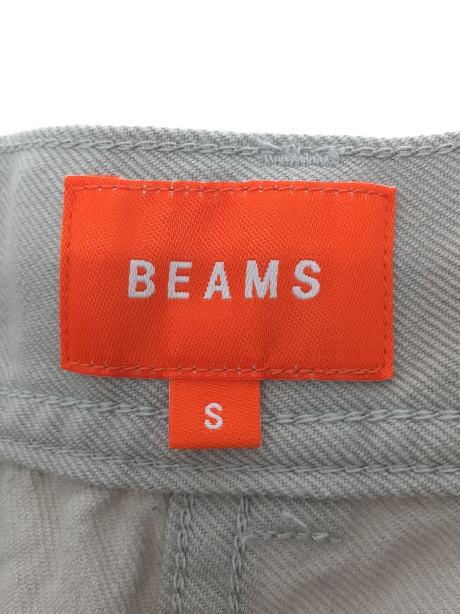 BEAMS◆ボトム/S/コットン/GRY/11-24-3108-791_画像4