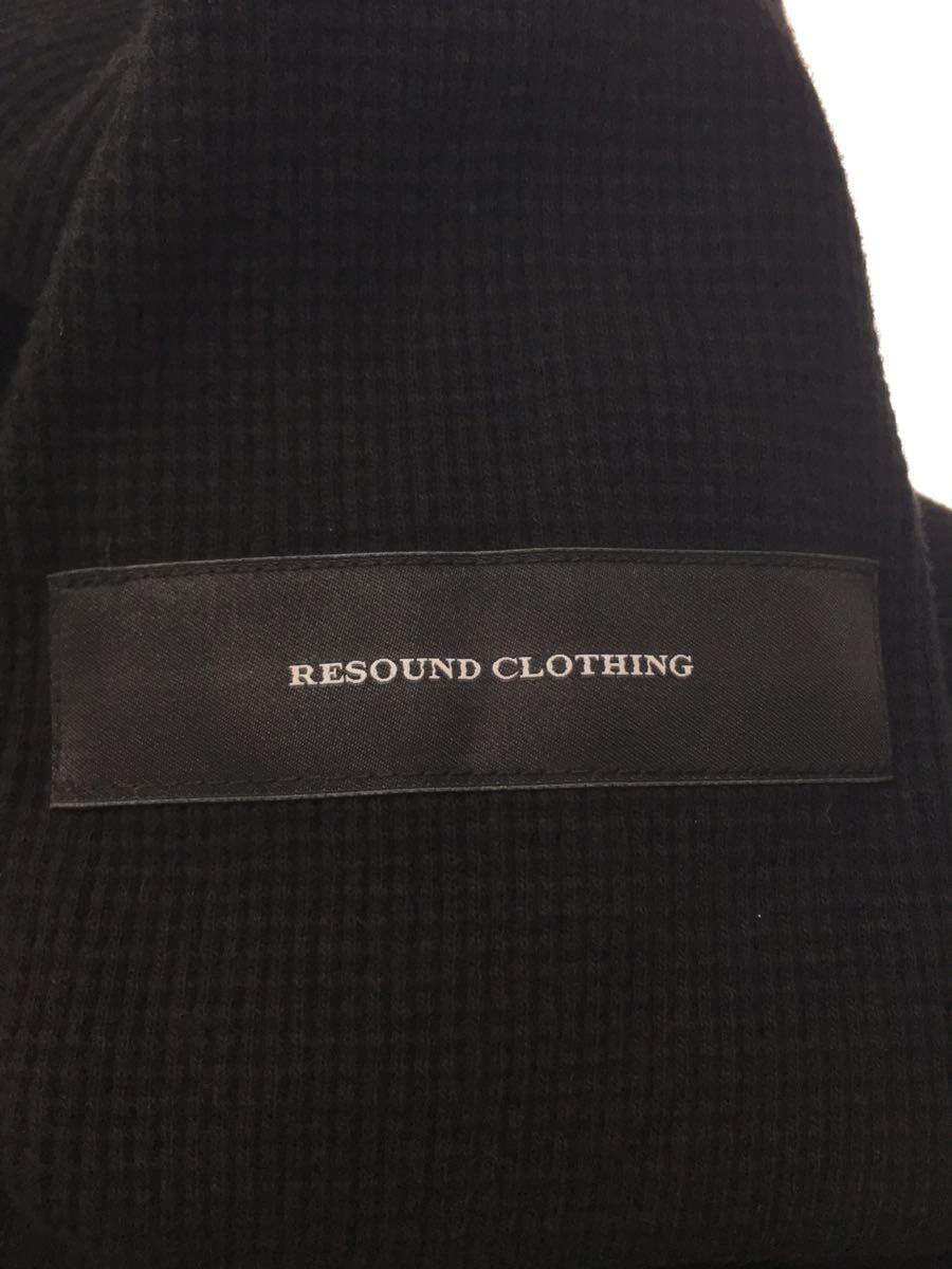 RESOUND CLOTHING◆長袖Tシャツ/3/コットン/BLK/BASIC-CUT-001_画像3